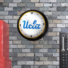 Load image into Gallery viewer, UCLA Bruins: Retro Lighted Wall Clock - The Fan-Brand