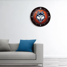 Load image into Gallery viewer, UConn Huskies: Basketball - Modern Disc Wall Clock - The Fan-Brand