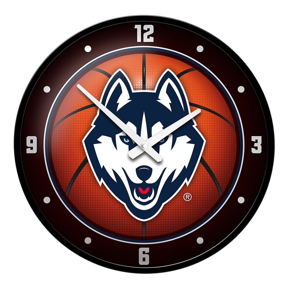 UConn Huskies: Basketball - Modern Disc Wall Clock - The Fan-Brand