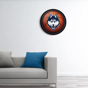 UConn Huskies: Basketball - Modern Disc Wall Sign - The Fan-Brand