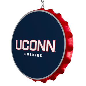 UConn Huskies: Bottle Cap Dangler - The Fan-Brand