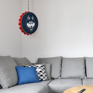 UConn Huskies: Bottle Cap Dangler - The Fan-Brand