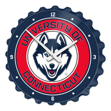 Load image into Gallery viewer, UConn Huskies: Bottle Cap Wall Clock - The Fan-Brand