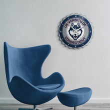 Load image into Gallery viewer, UConn Huskies: Bottle Cap Wall Clock - The Fan-Brand