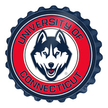 Load image into Gallery viewer, UConn Huskies: Bottle Cap Wall Sign - The Fan-Brand