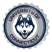 Load image into Gallery viewer, UConn Huskies: Bottle Cap Wall Sign - The Fan-Brand