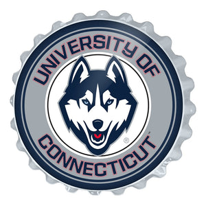 UConn Huskies: Bottle Cap Wall Sign - The Fan-Brand