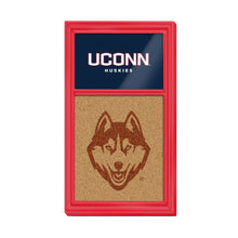 Load image into Gallery viewer, UConn Huskies: Dual Logo - Cork Note Board - The Fan-Brand