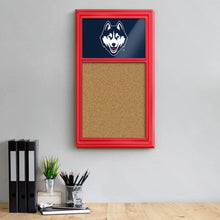 Load image into Gallery viewer, UConn Huskies: Huskie - Cork Note Board - The Fan-Brand