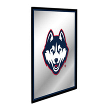 Load image into Gallery viewer, UConn Huskies: Mascot - Framed Mirrored Wall Sign - The Fan-Brand