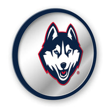 Load image into Gallery viewer, UConn Huskies: Mascot - Modern Disc Mirrored Wall Sign - The Fan-Brand