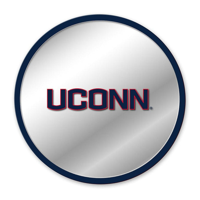 UConn Huskies: Modern Disc Mirrored Wall Sign - The Fan-Brand