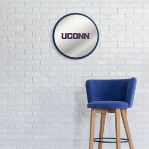 UConn Huskies: Modern Disc Mirrored Wall Sign - The Fan-Brand