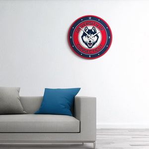 UConn Huskies: Modern Disc Wall Clock - The Fan-Brand