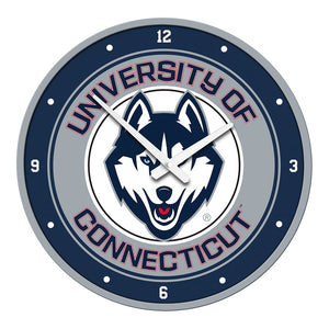 UConn Huskies: Modern Disc Wall Clock - The Fan-Brand