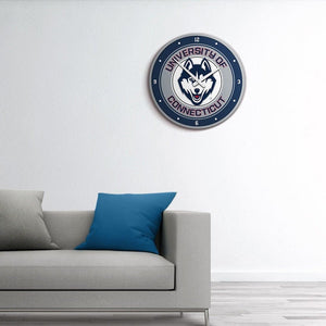 UConn Huskies: Modern Disc Wall Clock - The Fan-Brand