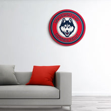 Load image into Gallery viewer, UConn Huskies: Modern Disc Wall Sign - The Fan-Brand