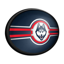 Load image into Gallery viewer, UConn Huskies: Oval Slimline Lighted Wall Sign - The Fan-Brand