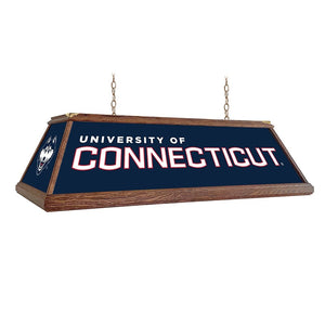 UConn Huskies: Premium Wood Pool Table Light - The Fan-Brand