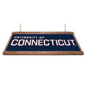 UConn Huskies: Premium Wood Pool Table Light - The Fan-Brand