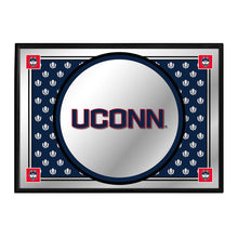 Load image into Gallery viewer, UConn Huskies: Team Spirit - Framed Mirrored Wall Sign - The Fan-Brand