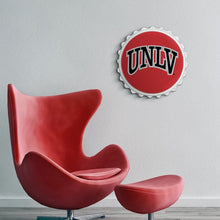 Load image into Gallery viewer, UNLV Rebels: Bottle Cap Wall Sign - The Fan-Brand