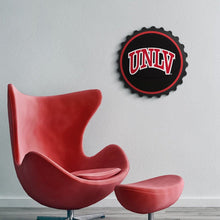 Load image into Gallery viewer, UNLV Rebels: Bottle Cap Wall Sign - The Fan-Brand