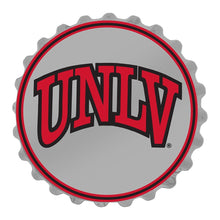 Load image into Gallery viewer, UNLV Rebels: Bottle Cap Wall Sign - The Fan-Brand