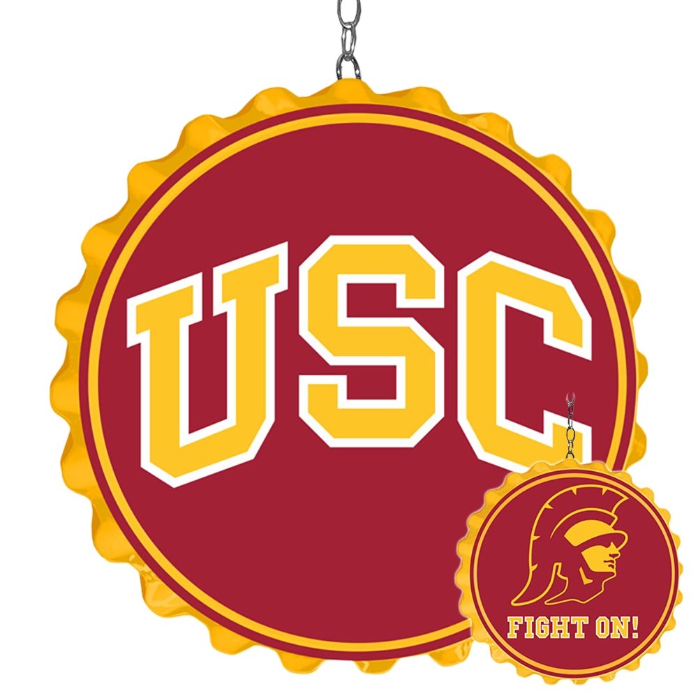 USC Trojans: Bottle Cap Dangler - The Fan-Brand