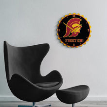 Load image into Gallery viewer, USC Trojans: Bottle Cap Wall Clock - The Fan-Brand