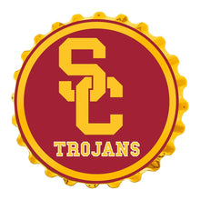 Load image into Gallery viewer, USC Trojans: Bottle Cap Wall Sign - The Fan-Brand