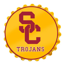 Load image into Gallery viewer, USC Trojans: Bottle Cap Wall Sign - The Fan-Brand