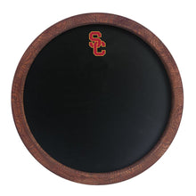 Load image into Gallery viewer, USC Trojans: Chalkboard &quot;Faux&quot; Barrel Top Sign - The Fan-Brand