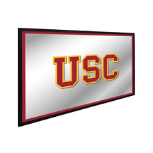 Load image into Gallery viewer, USC Trojans: Framed Mirrored Wall Sign - The Fan-Brand