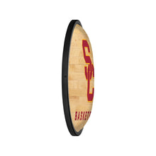 Load image into Gallery viewer, USC Trojans: Hardwood - Oval Slimline Lighted Wall Sign - The Fan-Brand