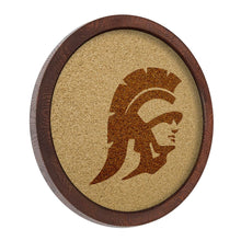 Load image into Gallery viewer, USC Trojans: Mascot - &quot;Faux&quot; Barrel Framed Cork Board - The Fan-Brand