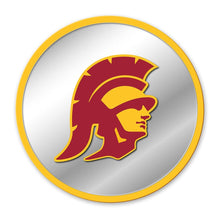 Load image into Gallery viewer, USC Trojans: Mascot - Modern Disc Mirrored Wall Sign - The Fan-Brand