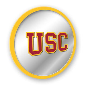 USC Trojans: Modern Disc Mirrored Wall Sign - The Fan-Brand