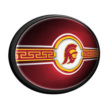 Load image into Gallery viewer, USC Trojans: Oval Slimline Lighted Wall Sign - The Fan-Brand