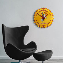 Load image into Gallery viewer, USC Trojans: Trojan - Bottle Cap Wall Clock - The Fan-Brand