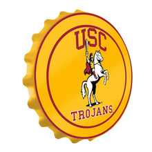 Load image into Gallery viewer, USC Trojans: Trojan - Bottle Cap Wall Sign - The Fan-Brand