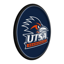 Load image into Gallery viewer, UT San Antonio Roadrunners: Blue - Round Slimline Lighted Wall Sign - The Fan-Brand