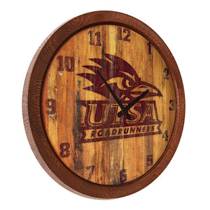 UT San Antonio Roadrunners: Branded "Faux" Barrel Top Wall Clock - The Fan-Brand