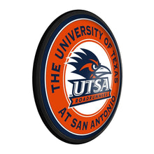 Load image into Gallery viewer, UT San Antonio Roadrunners: Round Slimline Lighted Wall Sign - The Fan-Brand