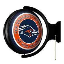 Load image into Gallery viewer, UT San Antonio Roadrunners: Rowdy - Original Round Rotating Lighted Wall Sign - The Fan-Brand