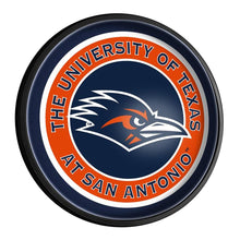 Load image into Gallery viewer, UT San Antonio Roadrunners: Rowdy - Round Slimline Lighted Wall Sign - The Fan-Brand