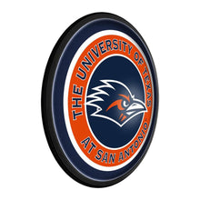 Load image into Gallery viewer, UT San Antonio Roadrunners: Rowdy - Round Slimline Lighted Wall Sign - The Fan-Brand