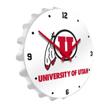 Load image into Gallery viewer, Utah Utes: Bottle Cap Wall Clock - The Fan-Brand