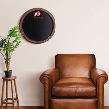 Load image into Gallery viewer, Utah Utes: Chalkboard &quot;Faux&quot; Barrel Top Sign - The Fan-Brand