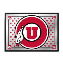 Load image into Gallery viewer, Utah Utes: Framed Mirrored Wall Sign - The Fan-Brand